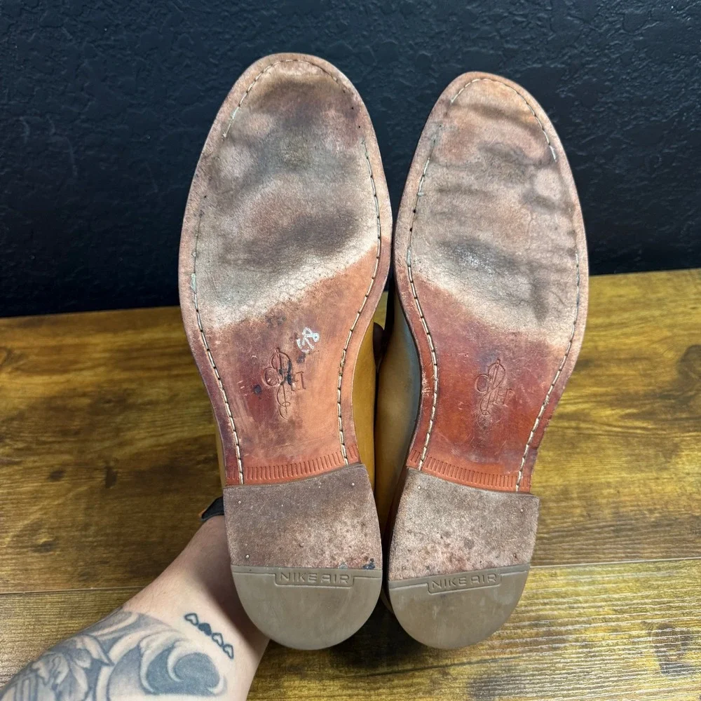 Cole Haan 193 Tan Leather Penny Loafer Mens Size 12 M